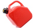 Red Gas Can Royalty Free Stock Photo