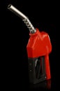 Red Gas Pump Nozzle Royalty Free Stock Photo