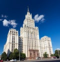 Red Gate Building Royalty Free Stock Photo