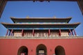 Red Gate Doors Forbidden City Beijing