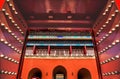 Red Gates Doors Gugong Forbidden City Palace Beijing China Royalty Free Stock Photo