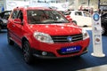 Red Geely MK Cross