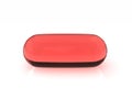 Red gel capsule Royalty Free Stock Photo