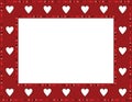 Red Gem Heart Frame