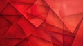 Red geometric abstract background with triangular shapes Royalty Free Stock Photo