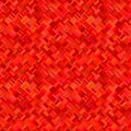 Red geometric diagonal rectangle pattern - vector background design Royalty Free Stock Photo