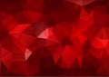 Red Geometric Pattern Royalty Free Stock Photo