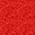 Red geometrical diagonal stripe tile mosaic pattern background Royalty Free Stock Photo