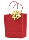 Red Gift Bag Royalty Free Stock Photo