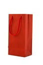 Red gift bag Royalty Free Stock Photo