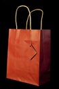 Red gift bag Royalty Free Stock Photo