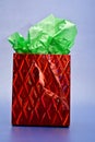 Red Gift Bag Royalty Free Stock Photo