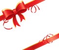 Red gift bow