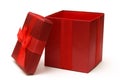 Red Gift Box Royalty Free Stock Photo