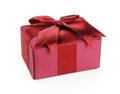 Red Gift of Love Royalty Free Stock Photo