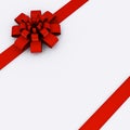 Red Gift ribbon