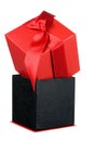 Red Giftbox Royalty Free Stock Photo