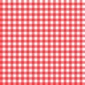 Red gingham Royalty Free Stock Photo