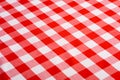 Red Gingham Background