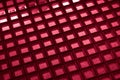 red glass blocks. background or texture Royalty Free Stock Photo