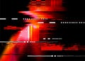 Red Glitch Background Royalty Free Stock Photo