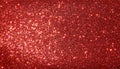 Red glitter sparkle background texture. Royalty Free Stock Photo