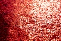 Red glitter textured background abstract Royalty Free Stock Photo