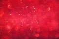 Red glitter vintage lights background. defocused Royalty Free Stock Photo