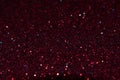 Red glitter vintage lights background. defocused lights Royalty Free Stock Photo