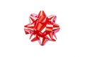 red glossy ribbon for gift boxes