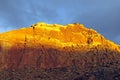 Red Glow on a Canyon Wall