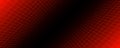 Red glowing neon wireframe background. Shining checkered diagonal grid planes in perspective. Retro futuristic depth