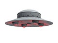 Red glowing ufo