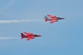 Red Gnats Display Team Royalty Free Stock Photo