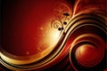 Red and gold christmas, abstract background, abstract, backgrounds Royalty Free Stock Photo