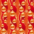 Red and Gold Christmas Wrapping paper