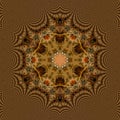 Red Gold Classical Style Abstract Background