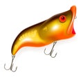 Red and Gold Fishing Bait