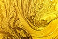 Red and gold marbling pattern. Golden marble liquid texture. Agate, paper. Royalty Free Stock Photo