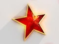Red and gold star
