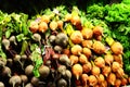 Red and Golden Beets Royalty Free Stock Photo