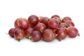 Red gooseberries Royalty Free Stock Photo
