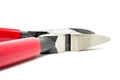 Red gorge pliers. Royalty Free Stock Photo