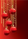 Red graded Christmas background Royalty Free Stock Photo