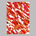 Red gradient diagonal rounded stripe pattern card background template Royalty Free Stock Photo