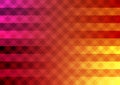 Red gradient square line pattern black presentation background Royalty Free Stock Photo