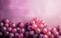 Red grape bunch close up, wine background, top view Royalty Free Stock Photo