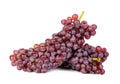Red grape isolated on over white background Royalty Free Stock Photo