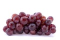 Red grape isolated on white Royalty Free Stock Photo