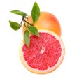 Red grapefruit Royalty Free Stock Photo